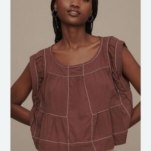Anthropologie Sleeveless Blouse